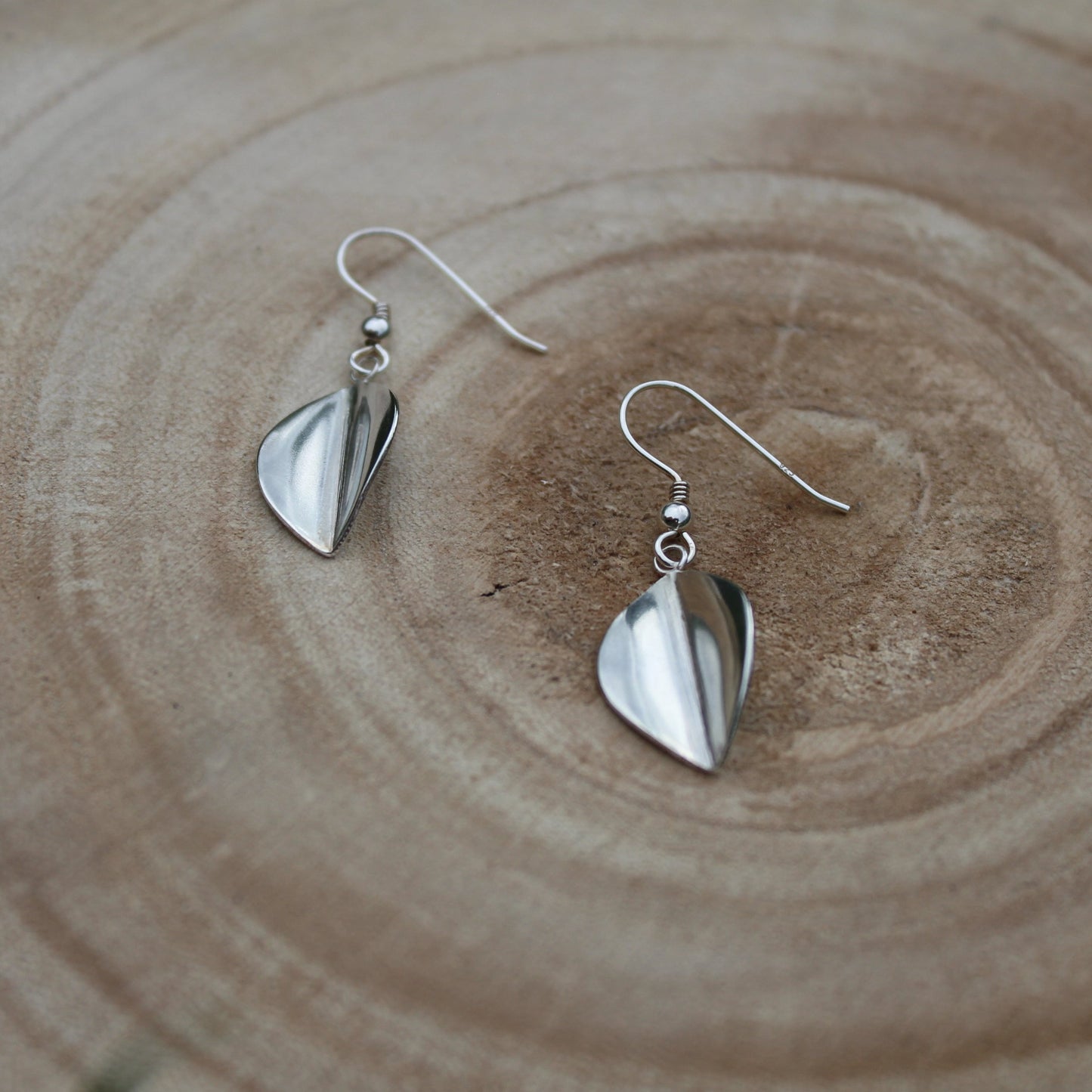 Leaf Drop Earrings - available in two sizes