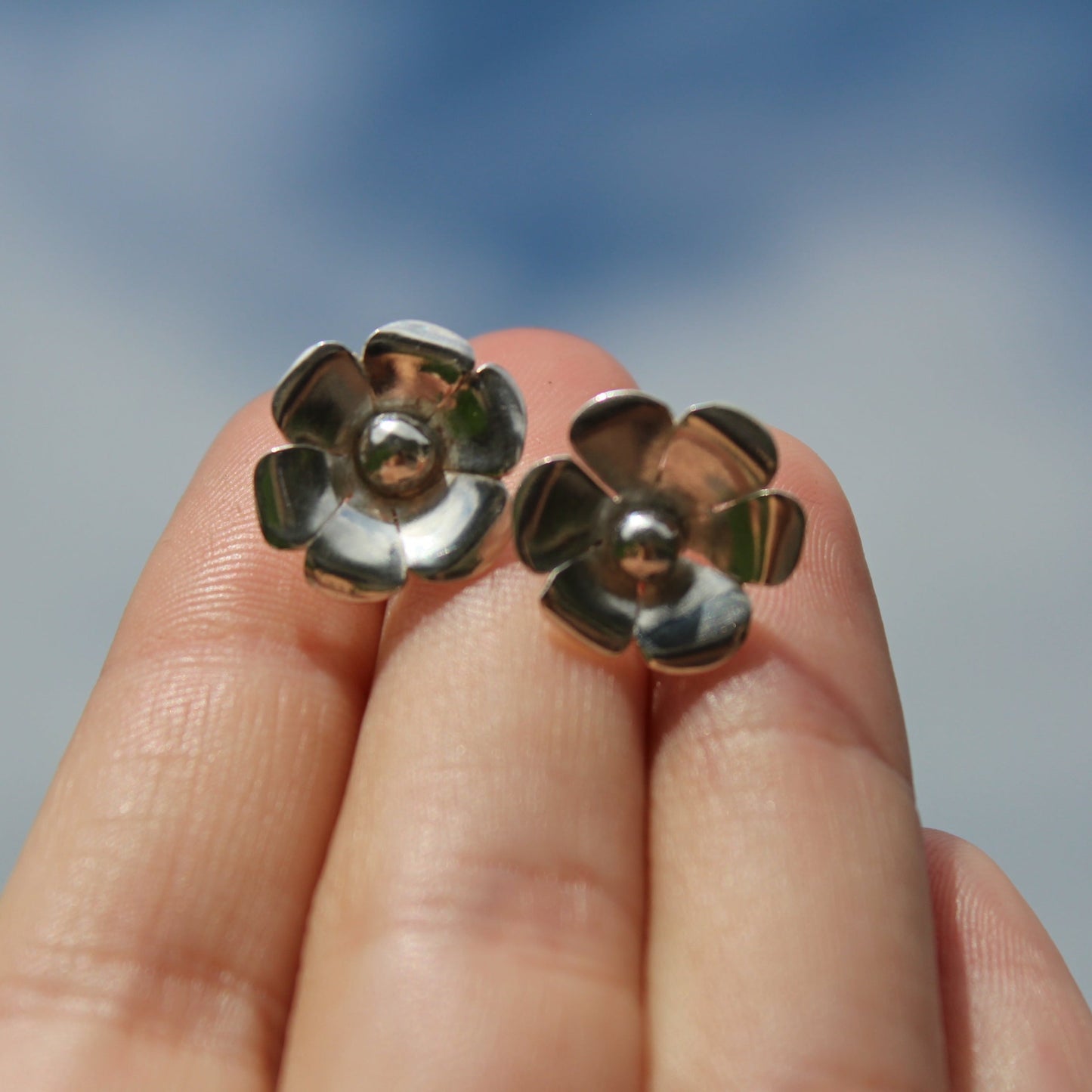 Flower Studs - Large