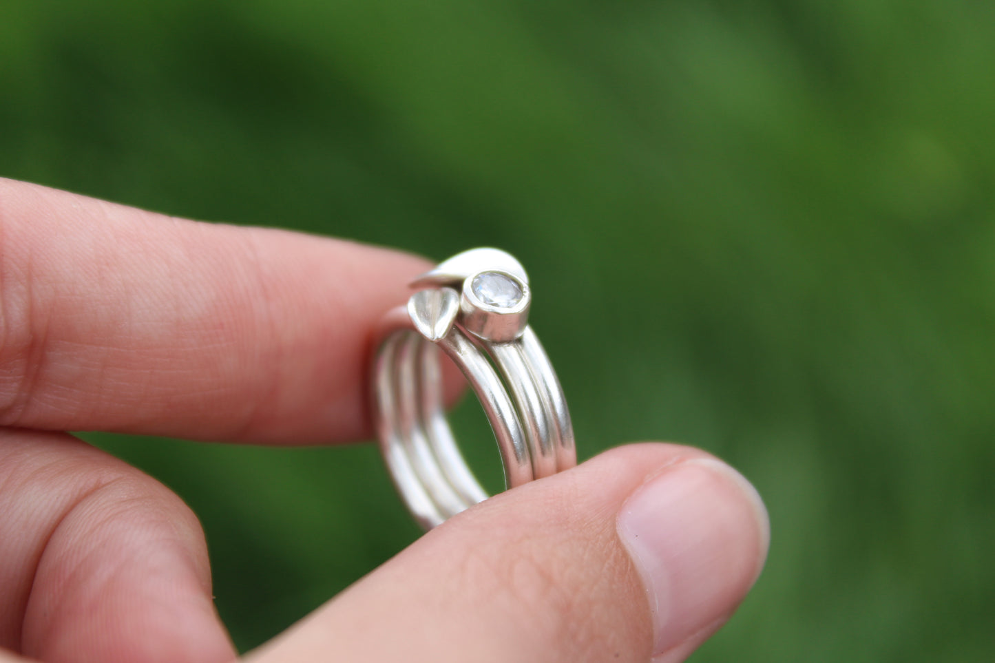 Scatter Stacking Ring Set