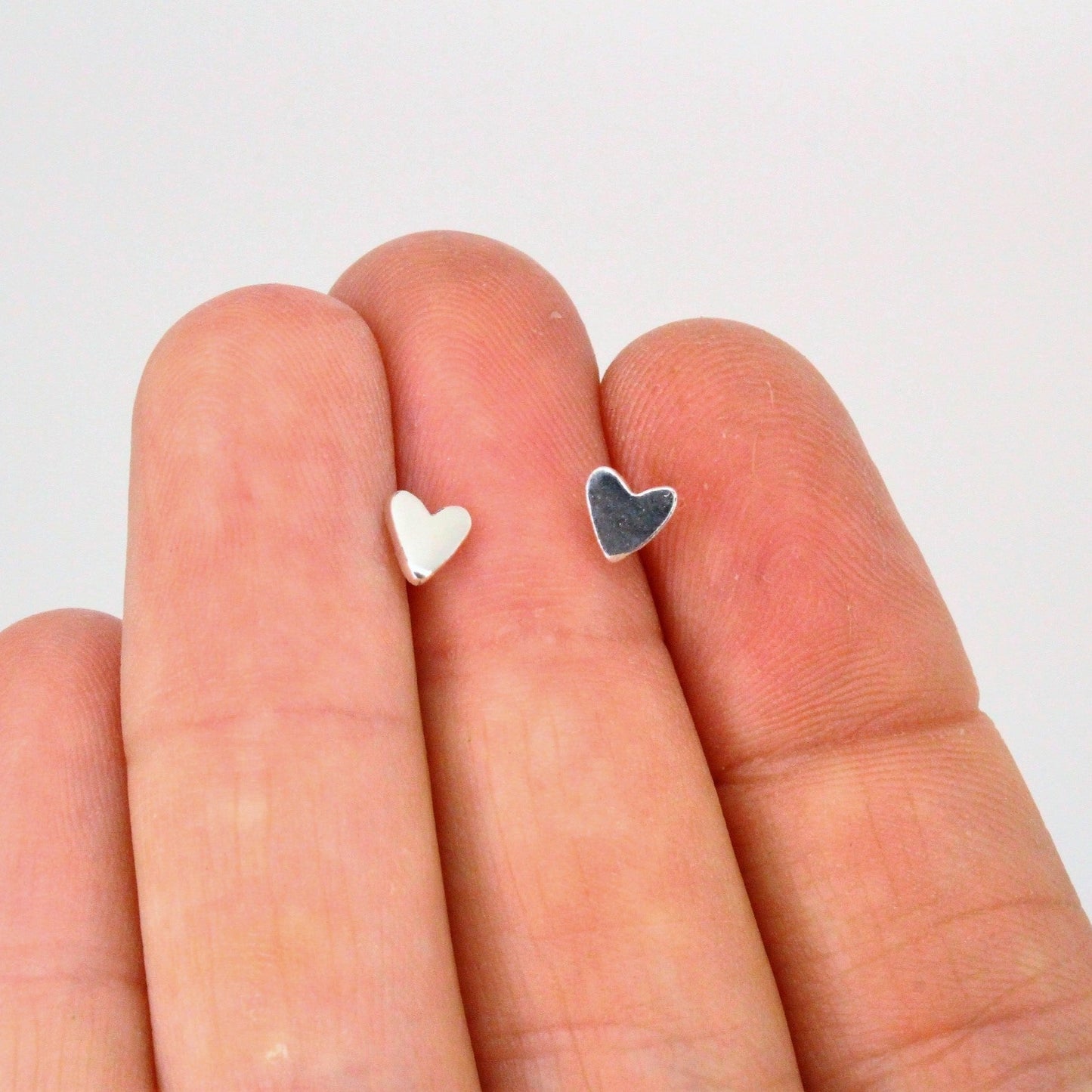 Heart Studs